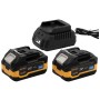 Набір акумуляторів та зарядного пристрою Procraft PBC-set2, 20/4 акб та зп (PC-030266)