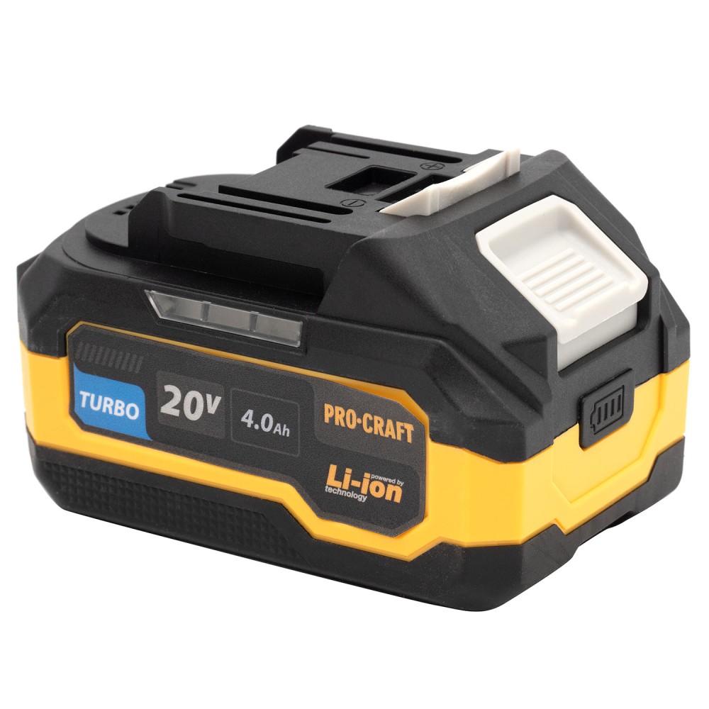 Набір акумуляторів та зарядного пристрою Procraft PBC-set2, 20/4 акб та зп (PC-030266)