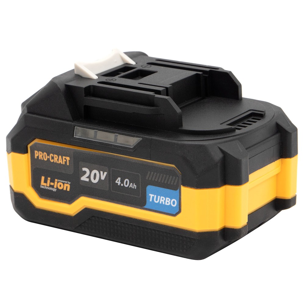 Набір акумуляторів та зарядного пристрою Procraft PBC-set2, 20/4 акб та зп (PC-030266)