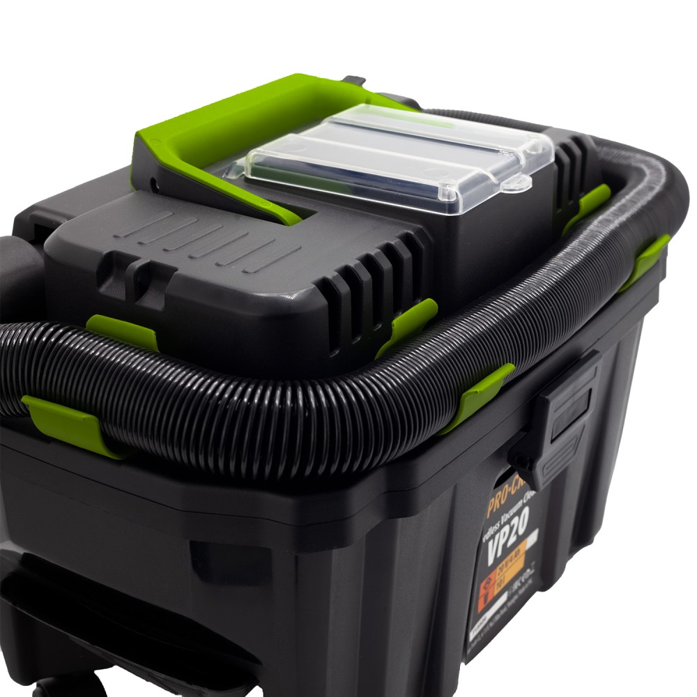 Акумуляторний будівельний пилосос Procraft VP20 без АКБ та ЗП (PC-030217)