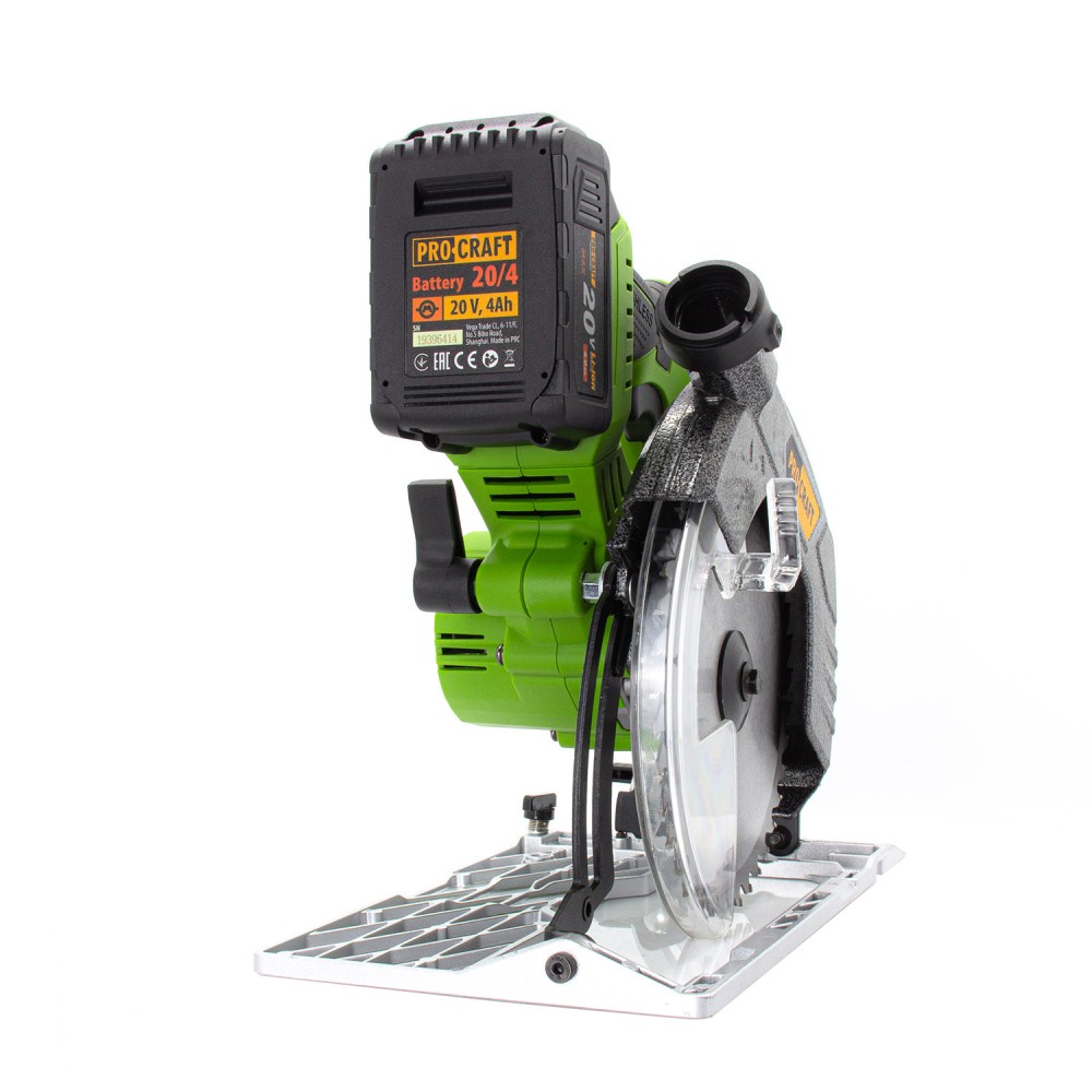 Акумуляторна дискова пилка Procraft PCA20 без акб та зп (PC-030209)