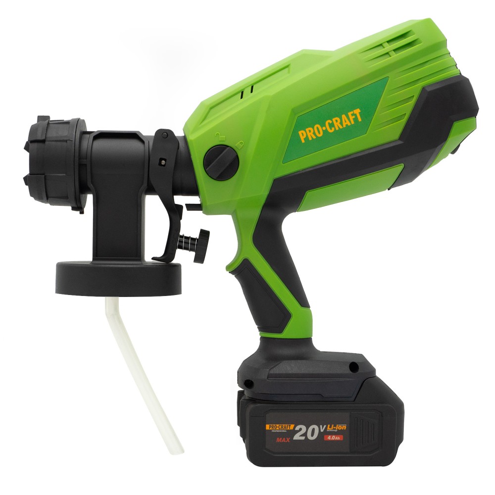 Акумуляторний фарбопульт Procraft PSE20без АКБ та ЗП (PC-030224)