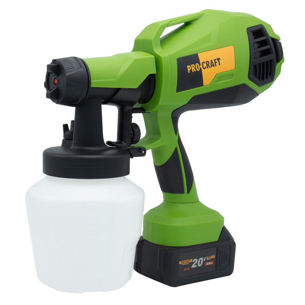 Акумуляторний фарбопульт Procraft PSE30 без АКБ та ЗП (PC-030033)