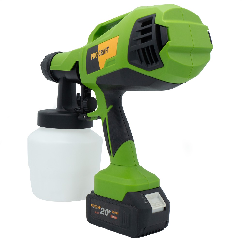 Акумуляторний фарбопульт Procraft PSE30 без АКБ та ЗП (PC-030033)