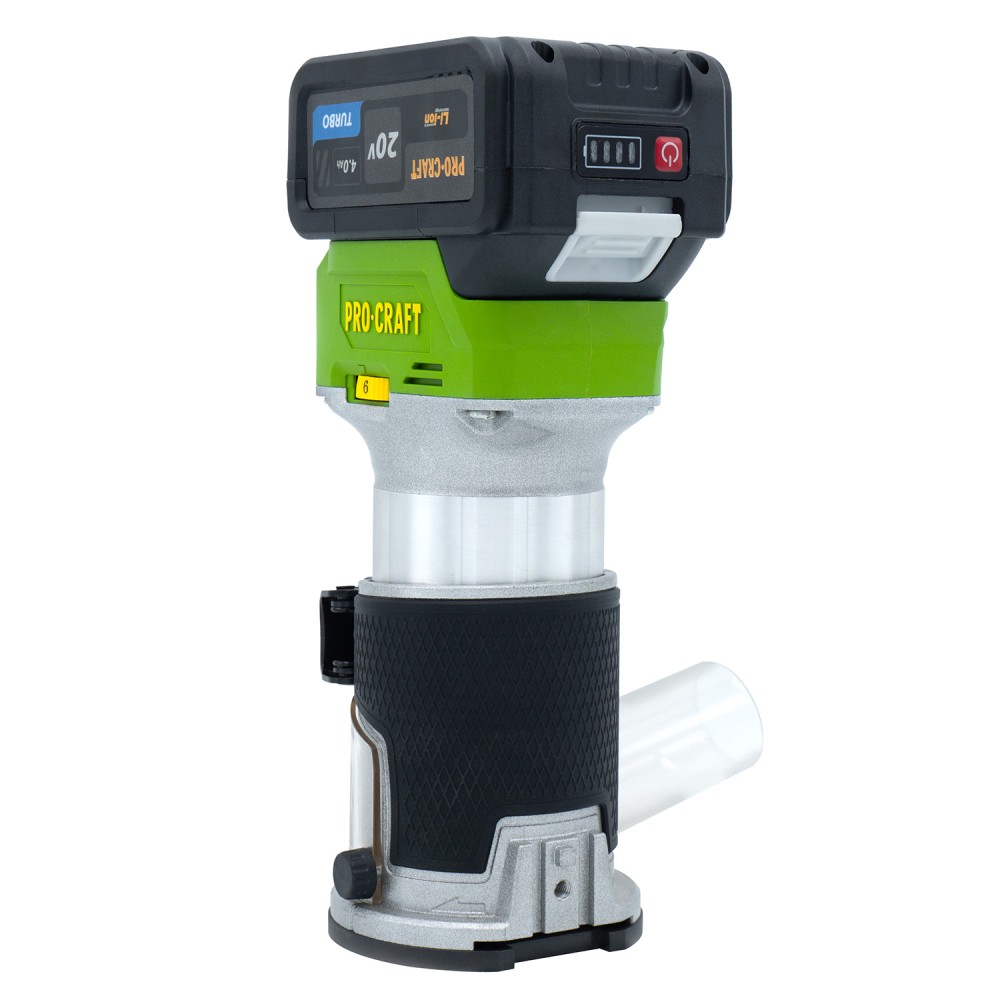 Акумуляторний фрезер Procraft POB24 з 1 АКБ та ЗП (PC-030249)