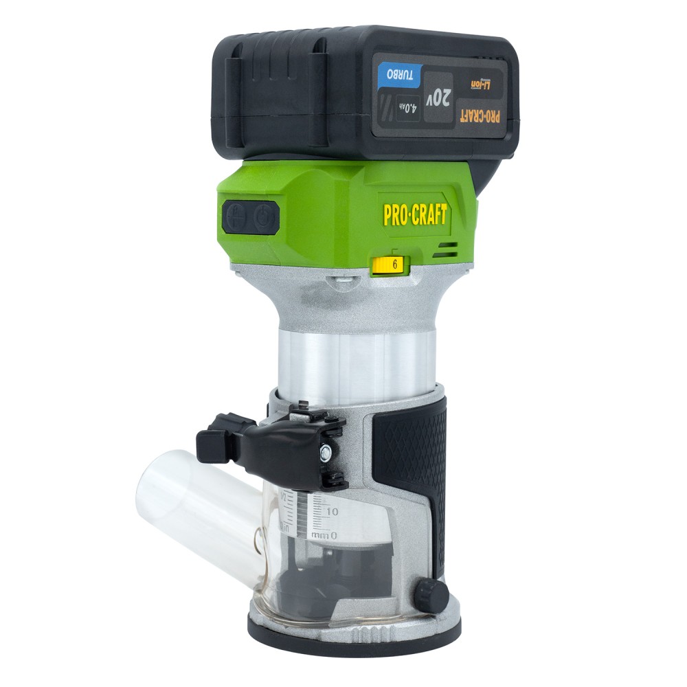 Акумуляторний фрезер Procraft POB24 з 1 АКБ та ЗП (PC-030249)