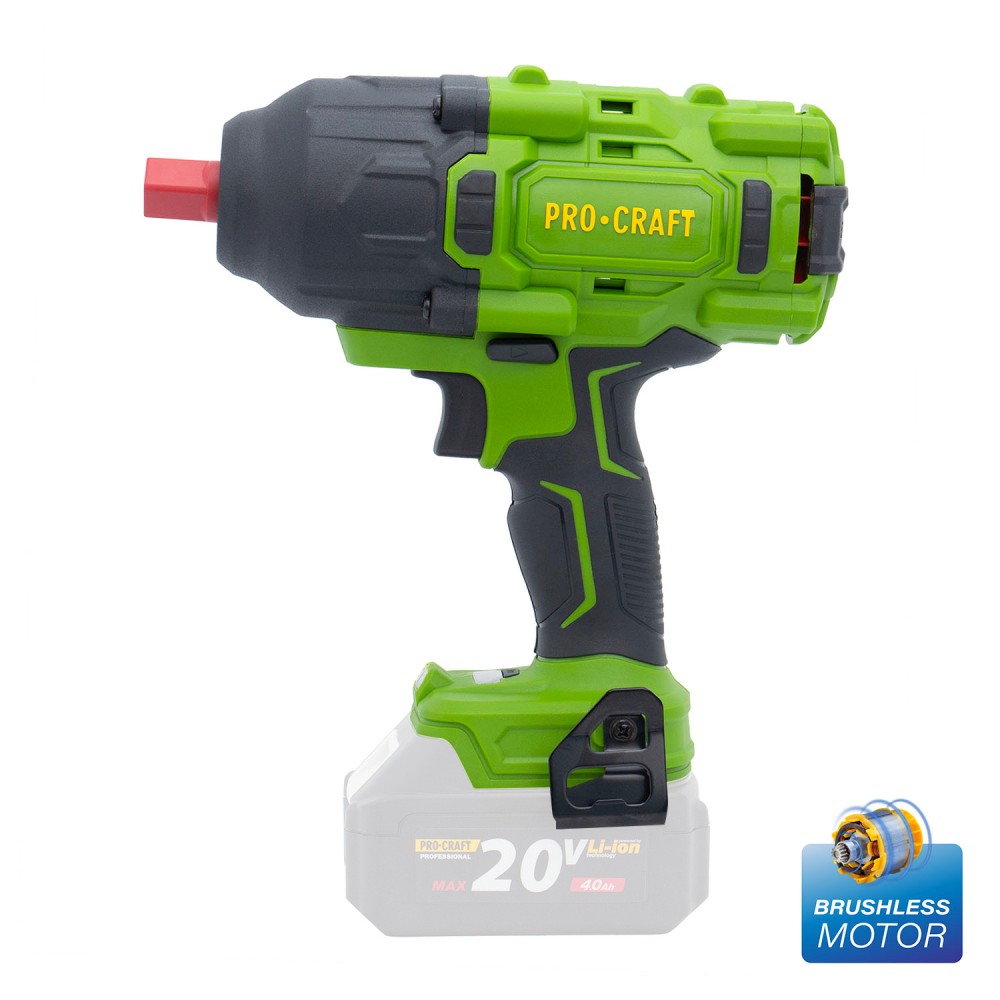 Акумуляторний гайковерт Procraft PWA80 без АКБ та ЗП (PC-030080)