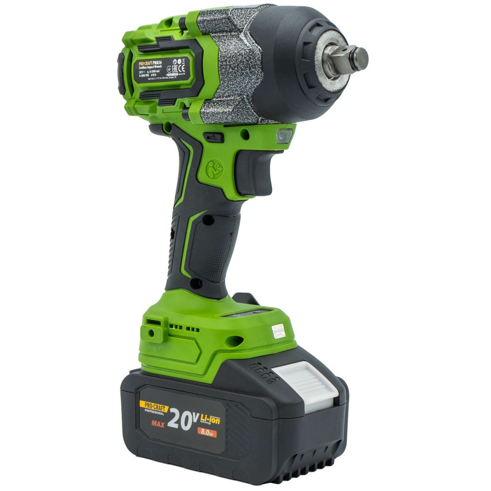 Акумуляторний гайковерт Procraft PWA36 без АКБ та ЗП (PC-030036)