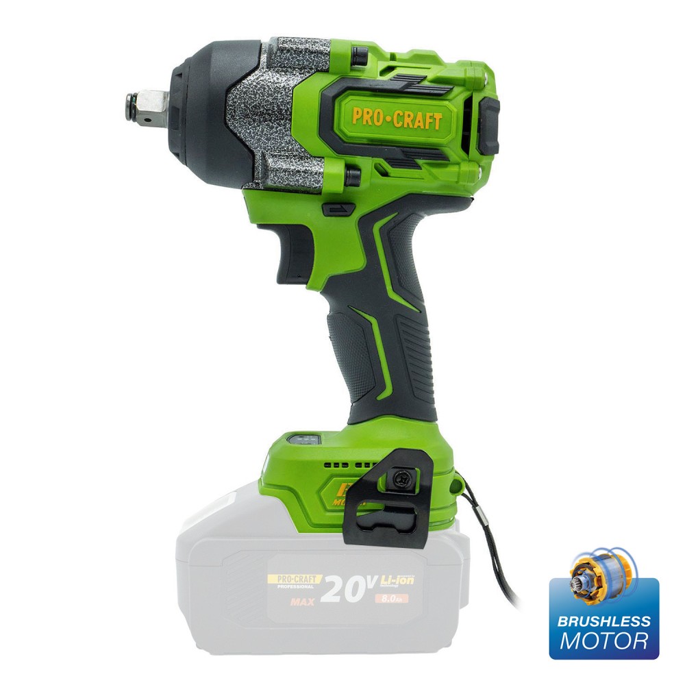 Акумуляторний гайковерт Procraft PWA36 без АКБ та ЗП (PC-030036)