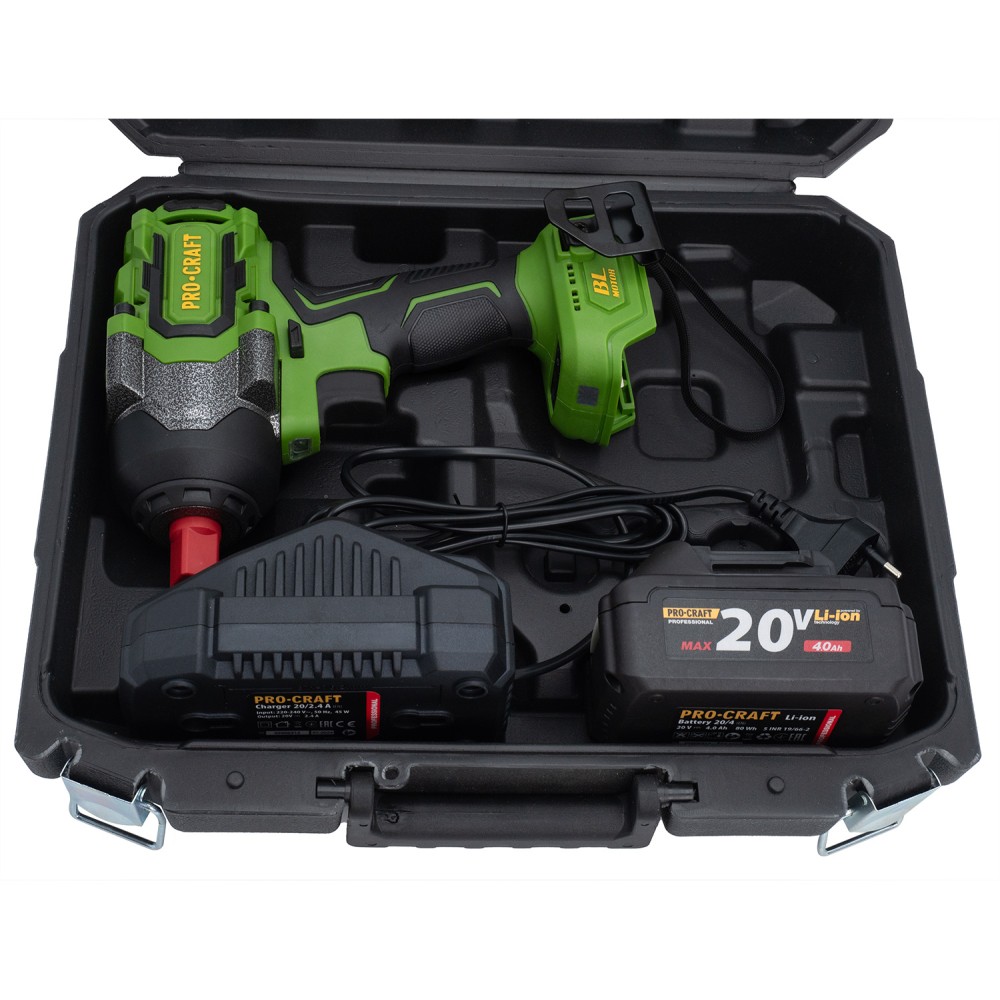 Акумуляторний гайковерт Procraft PWA36 з 1 АКБ та ЗП + Кейс (030362)