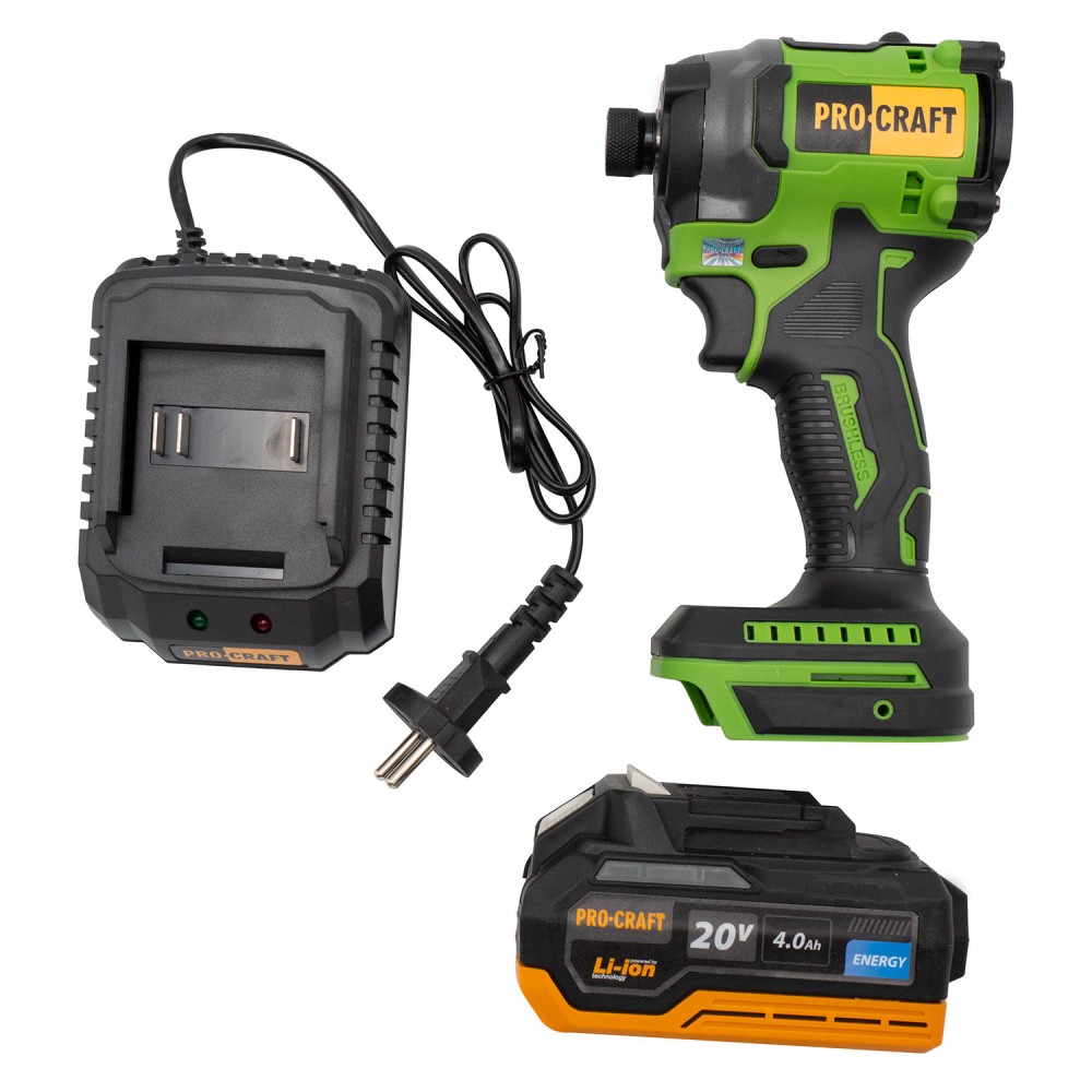 Акумуляторний гвинтоверт Procraft PS20 з 1 акб (PC-030258)