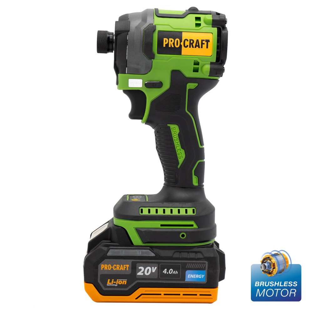 Акумуляторний гвинтоверт Procraft PS20 з 1 акб (PC-030258)