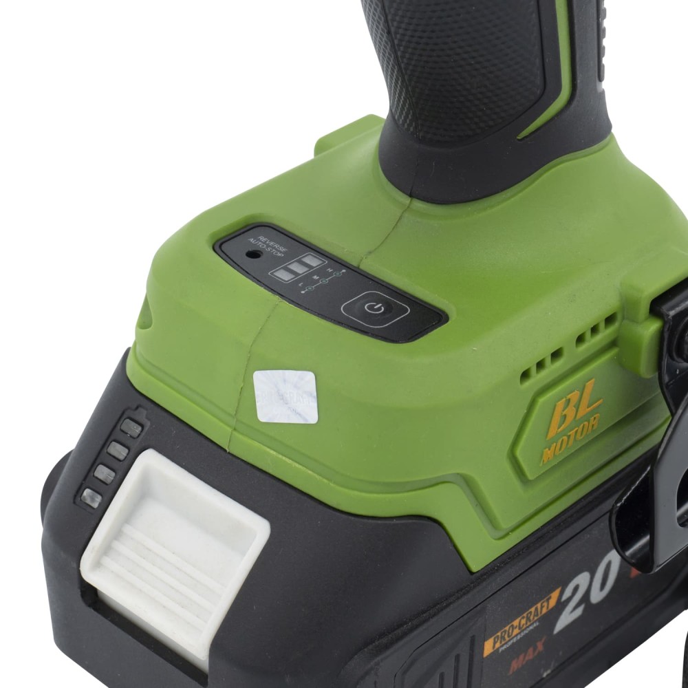 Акумуляторний гайковерт Procraft PWA18 без АКБ та ЗП (PC-030189)