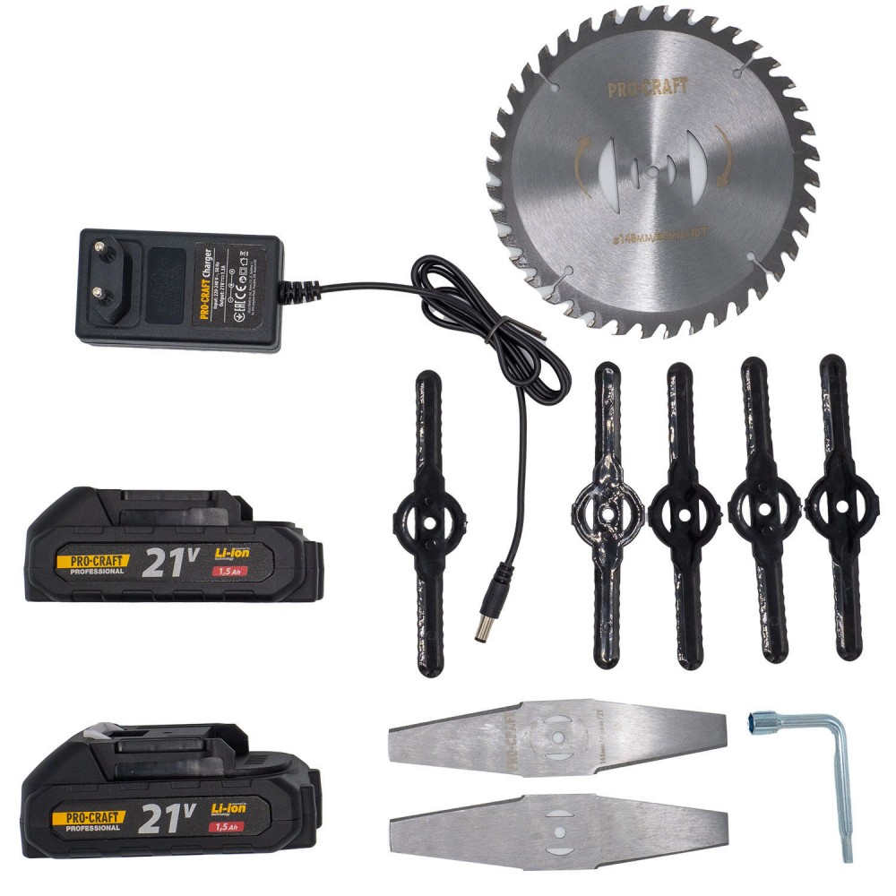 Акумуляторна коса Procraft PTA24 (PC-030242)