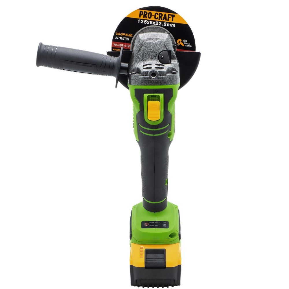 Безщіткова акумуляторна болгарка Procraft PWA216 (PC-000216)