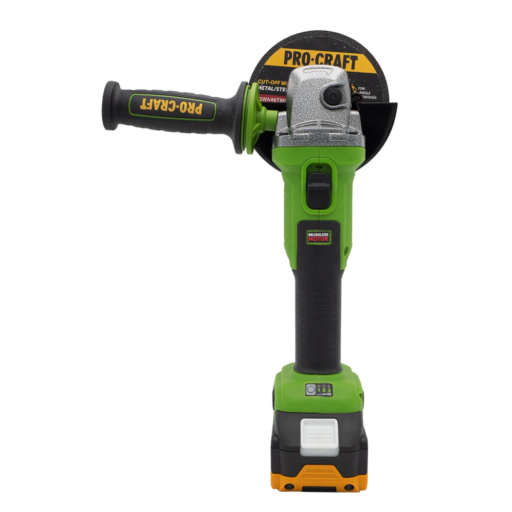 Акумуляторна болгарка Procraft PWA220, 1 акб 4 Аг (PC-032201)