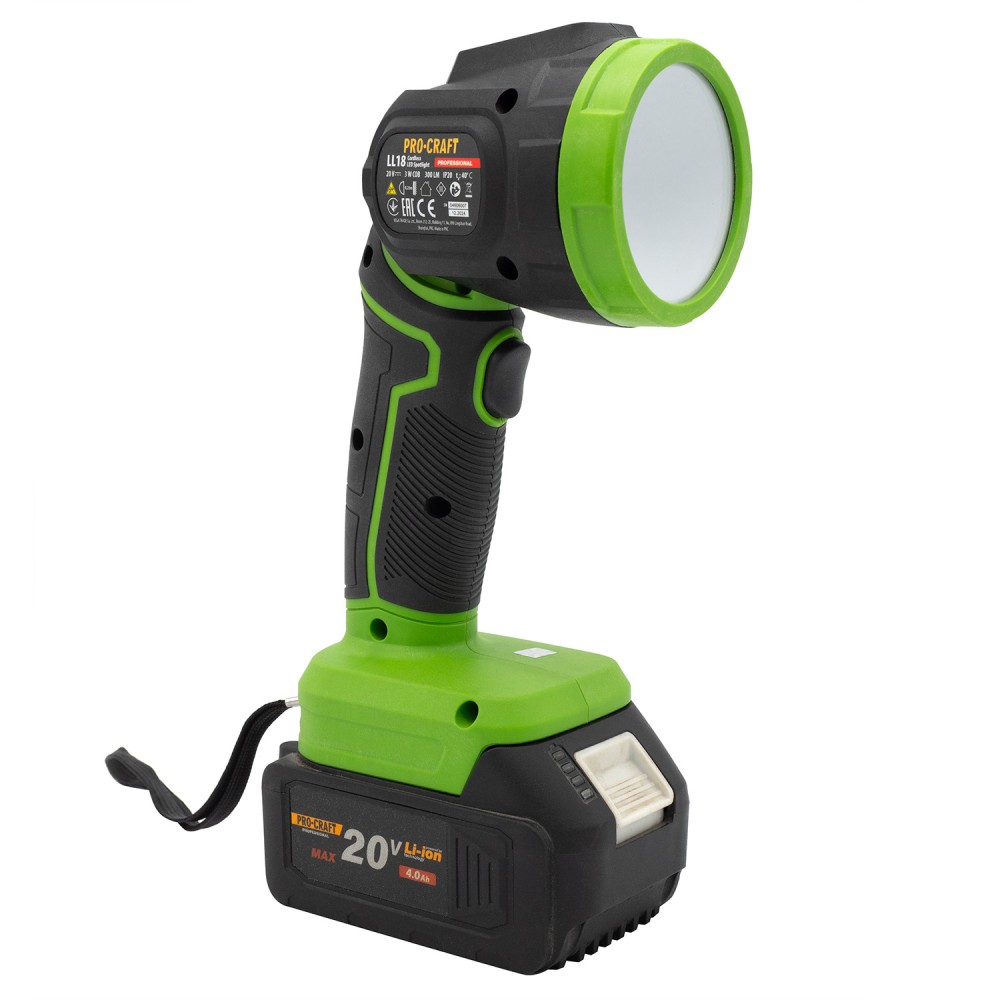 Світлодіодний прожектор до акумулятора Procraft LL18 (PC-030191)