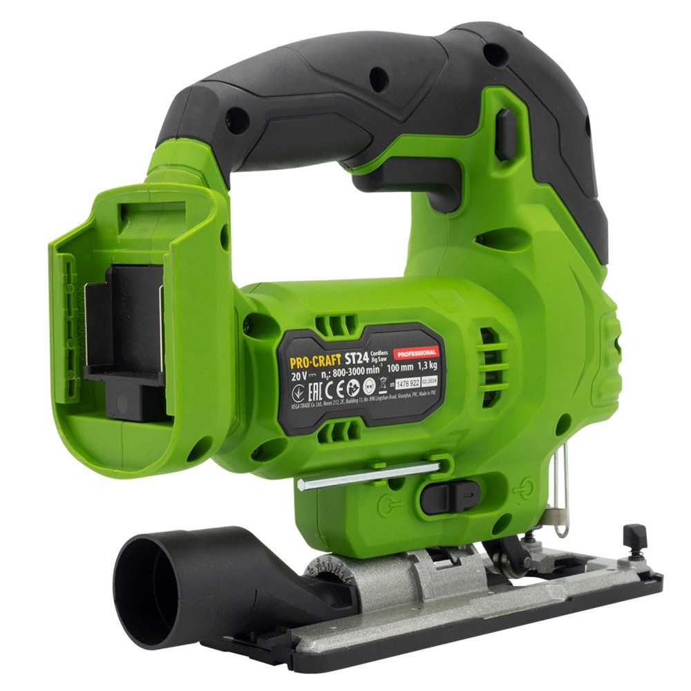 Акумуляторний лобзик Procraft ST24 без АКБ та ЗП (PC-030240)