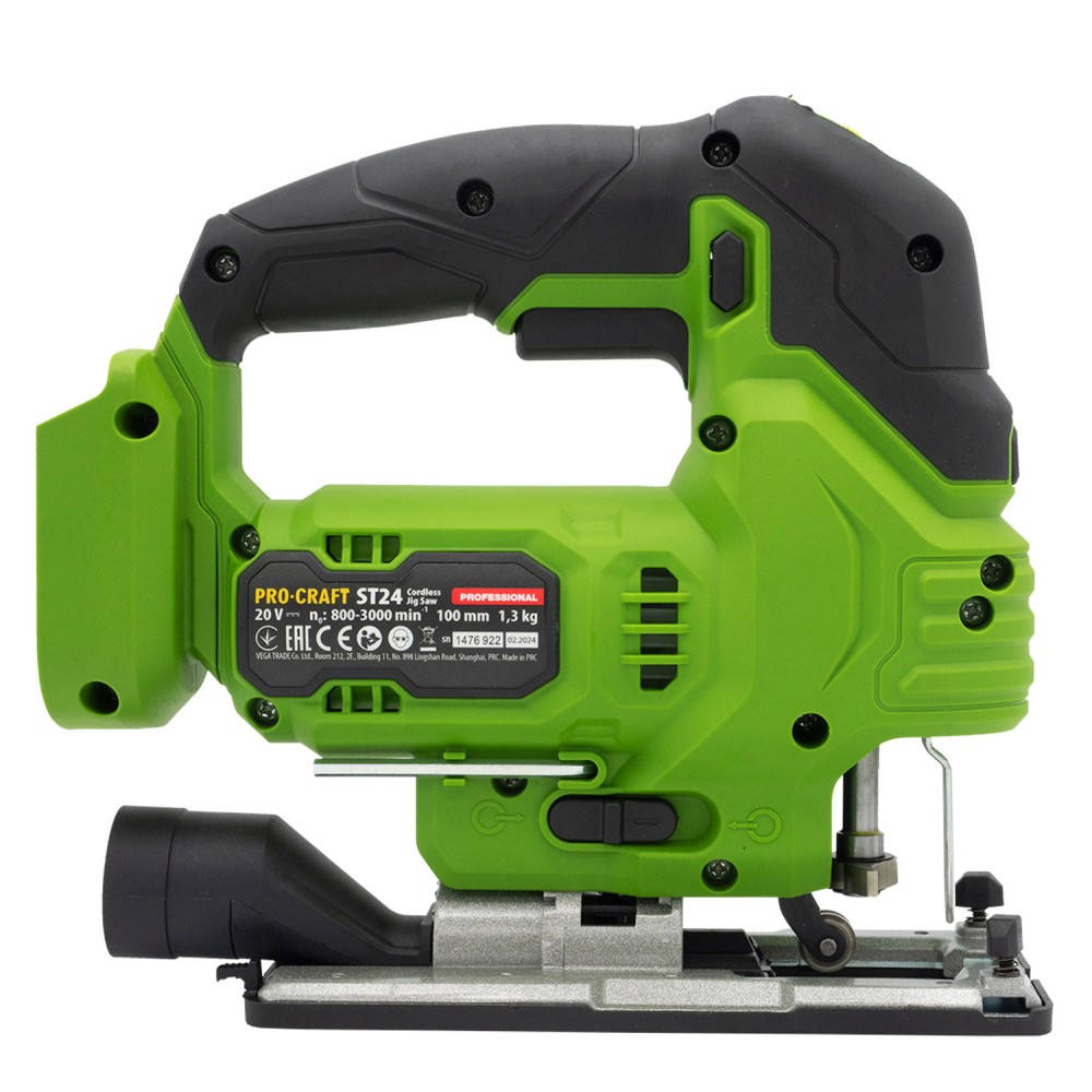 Акумуляторний лобзик Procraft ST24 без АКБ та ЗП (PC-030240)