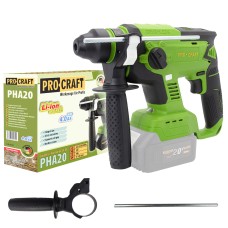 Акумуляторний перфоратор Procraft PHA20 без АКБ і ЗП (PC-030206)