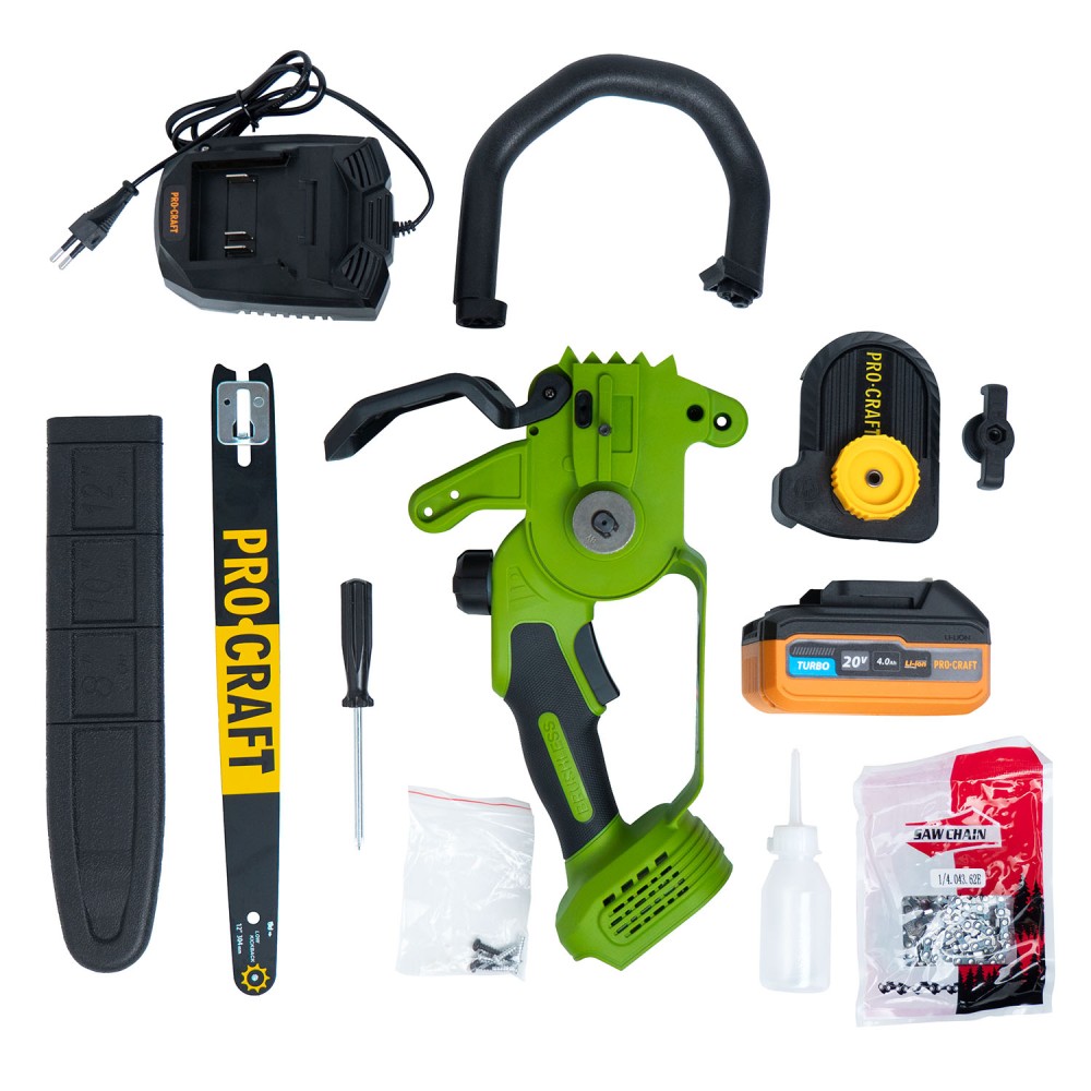 Акумуляторна пила Procraft PKA33, 1 акб та зп (PC-030332)