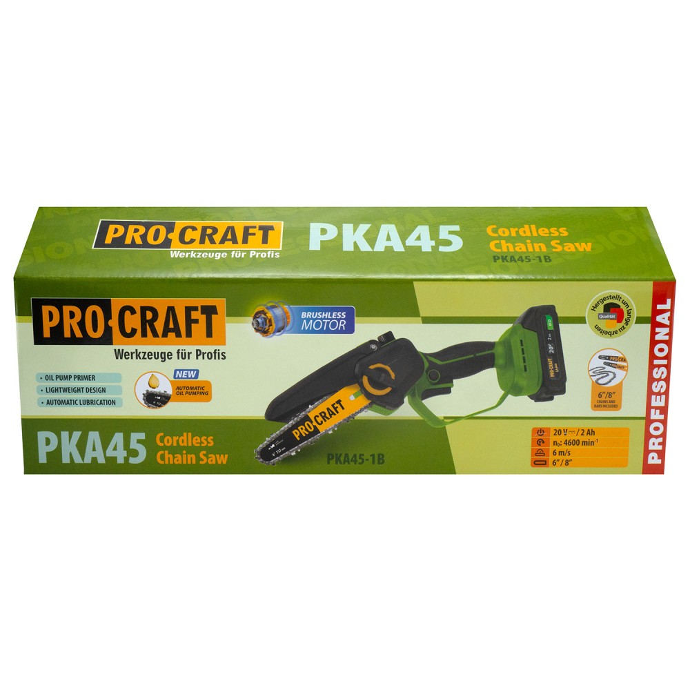 Акумуляторна міні пила Procraft PKA45,1 акб (PC-030450)