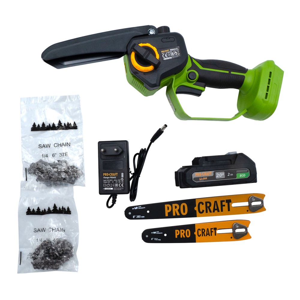 Акумуляторна міні пила Procraft PKA45,1 акб (PC-030450)