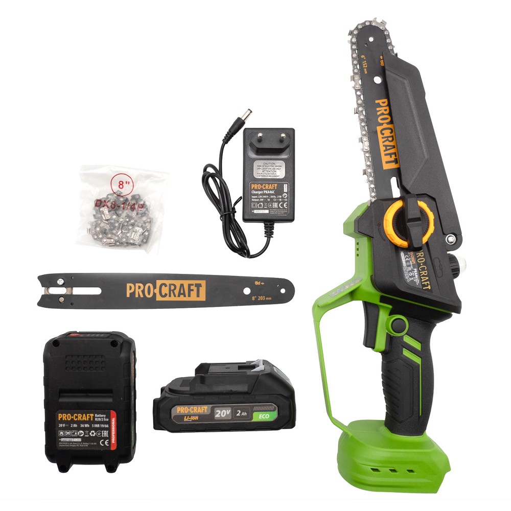 Акумуляторна міні пила Procraft PKA46, 2 акб+кейс (PC-030046)