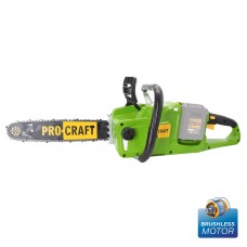 Акумуляторна ланцюгова пилка Procraft PCA40/2 без АКБ та ЗП (PC-030402)