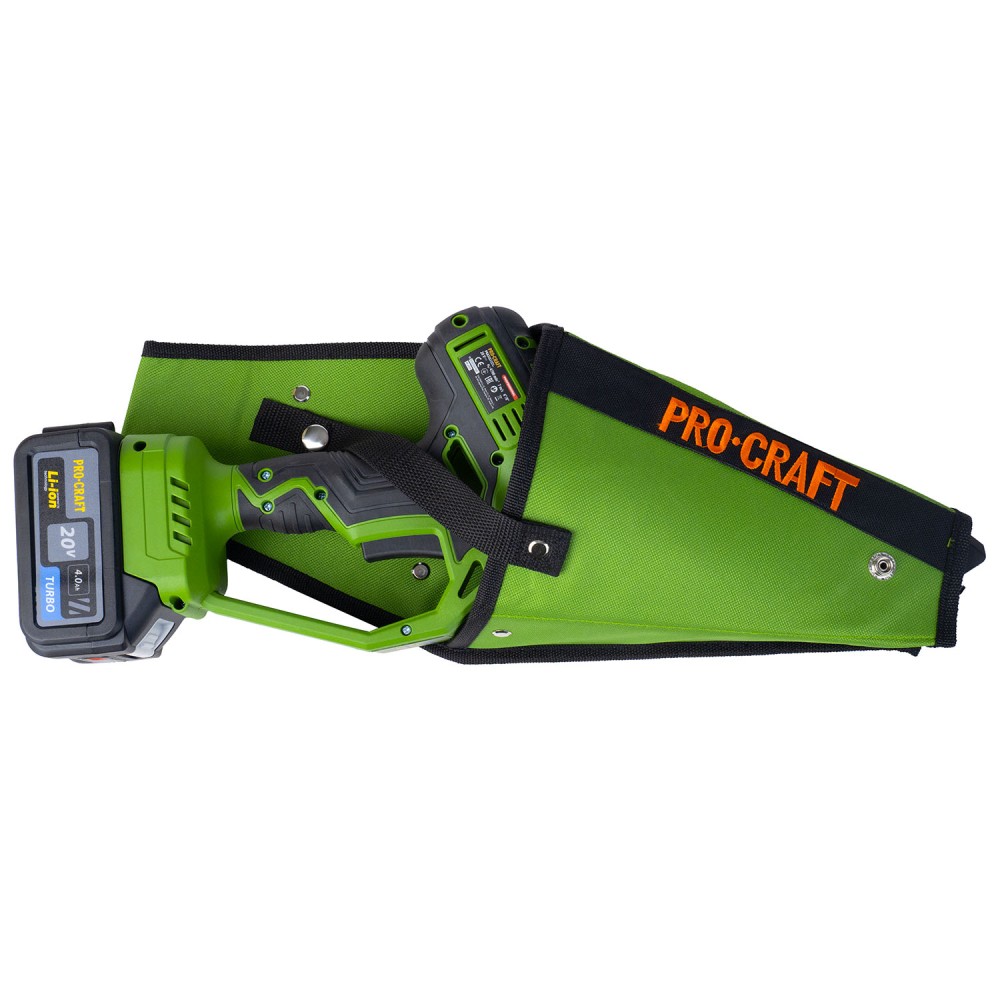 Акумуляторна ланцюгова пила Procraft PKA32Li +1 акб+кобура (PC-030039)