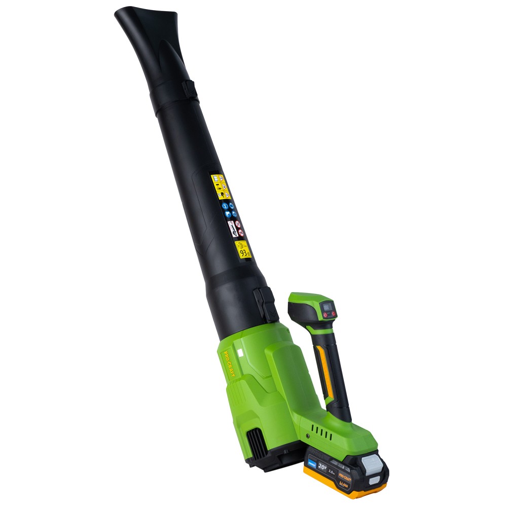 Акумуляторна повітродувка Procraft PB26, 1 АКБ та ЗП (PC-030364)