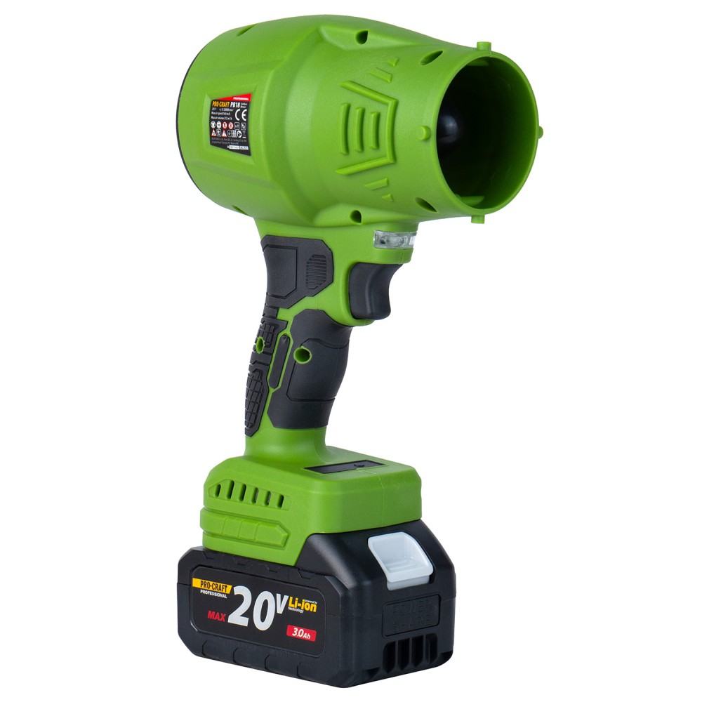 Акумуляторна повітродувка Procraft PB18, 1 АКБ та ЗП (PC-030192)