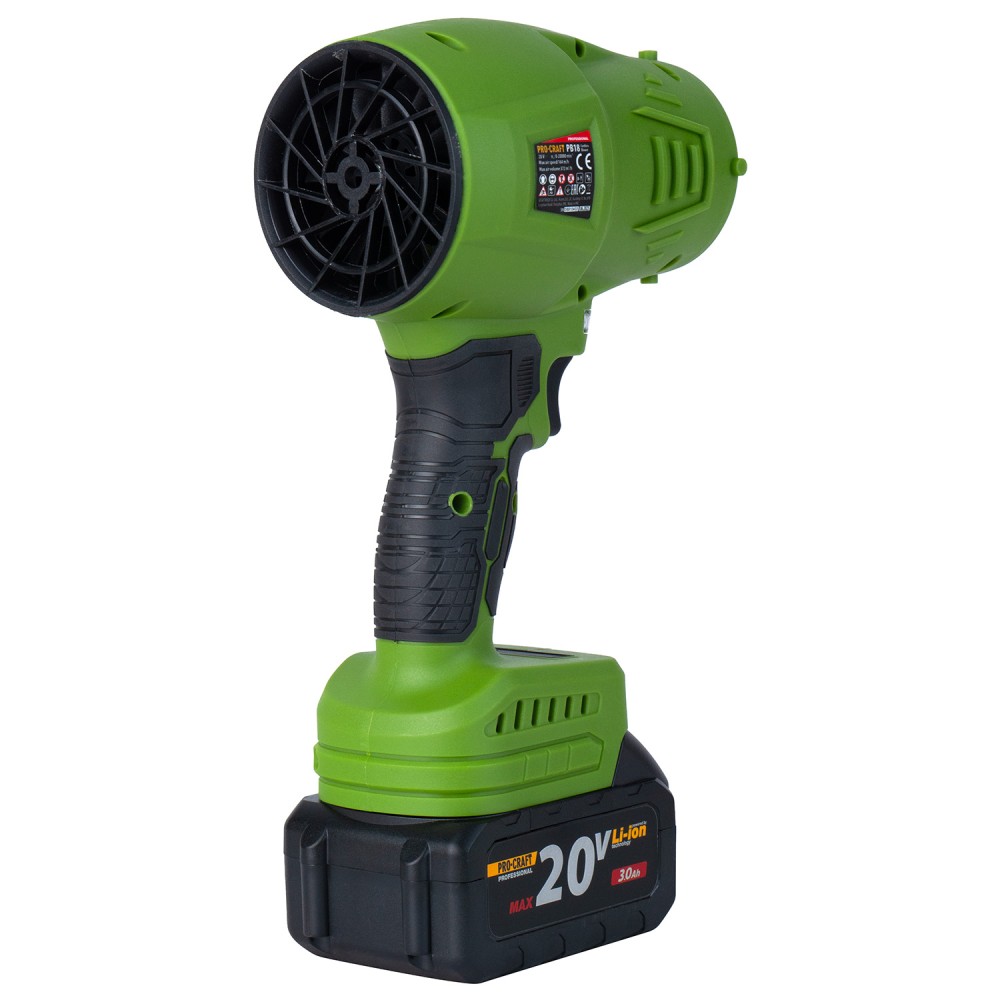 Акумуляторна повітродувка Procraft PB18, 1 АКБ та ЗП (PC-030192)