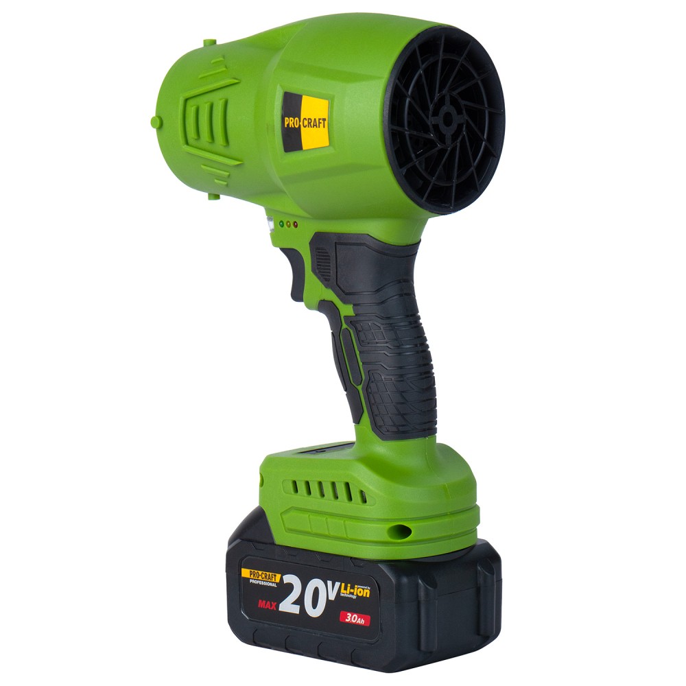 Акумуляторна повітродувка Procraft PB18, 1 АКБ та ЗП (PC-030192)