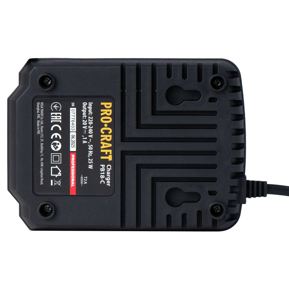 Акумуляторна повітродувка Procraft PB18, 1 АКБ та ЗП (PC-030192)