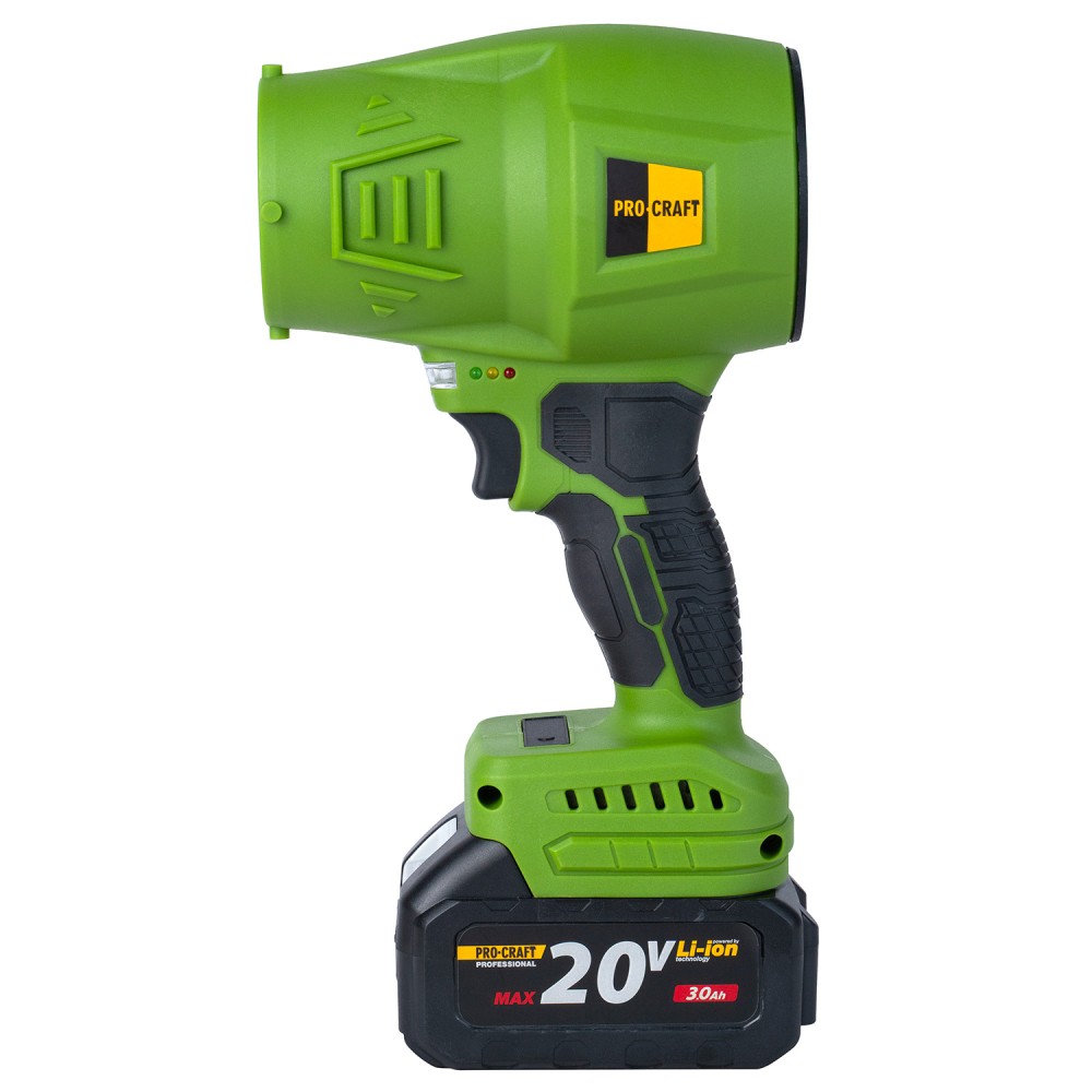 Акумуляторна повітродувка Procraft PB18, 1 АКБ та ЗП (PC-030192)