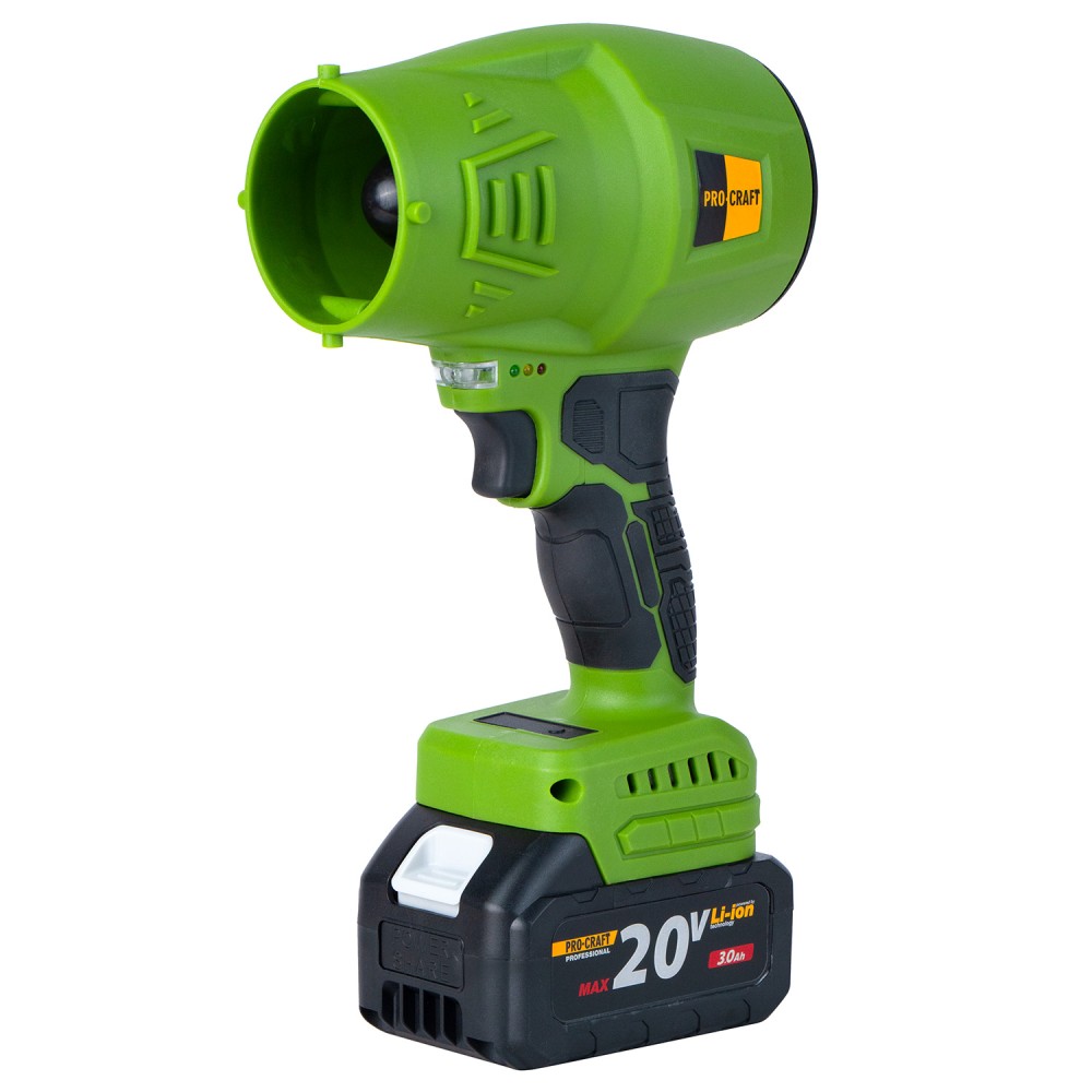 Акумуляторна повітродувка Procraft PB18, 1 АКБ та ЗП (PC-030192)