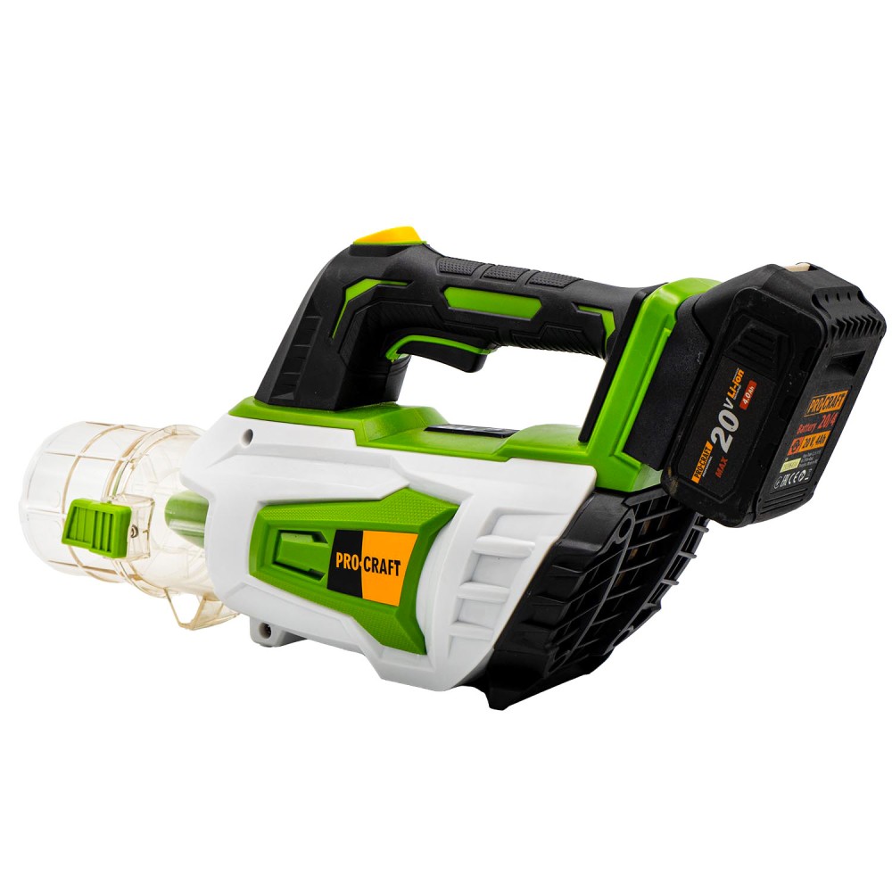 Акумуляторна повітродувка Procraft PB20 без АКБ та ЗП (PC-030233)