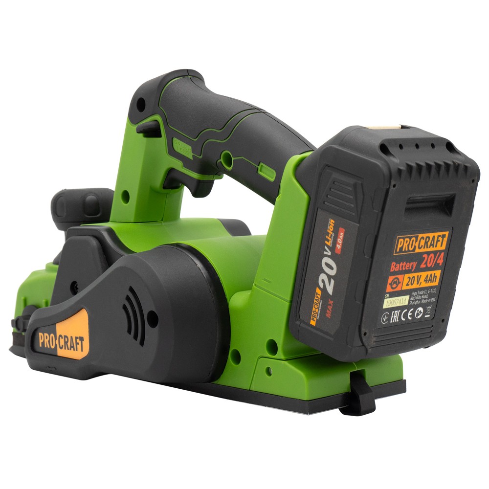 Акумуляторний рубанок Procraft PE20BL без АКБ та ЗП (PC-030257)