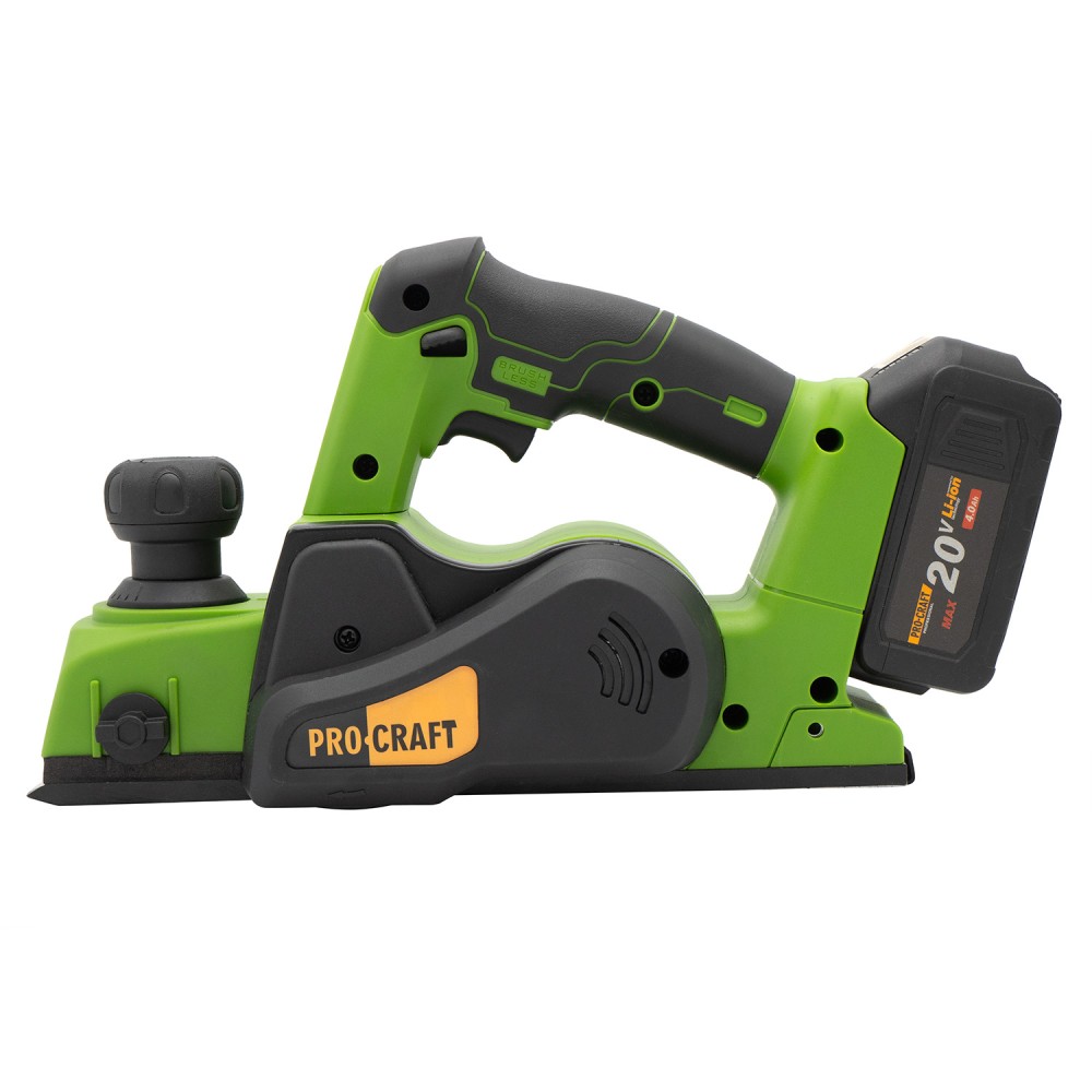 Акумуляторний рубанок Procraft PE20BL без АКБ та ЗП (PC-030257)