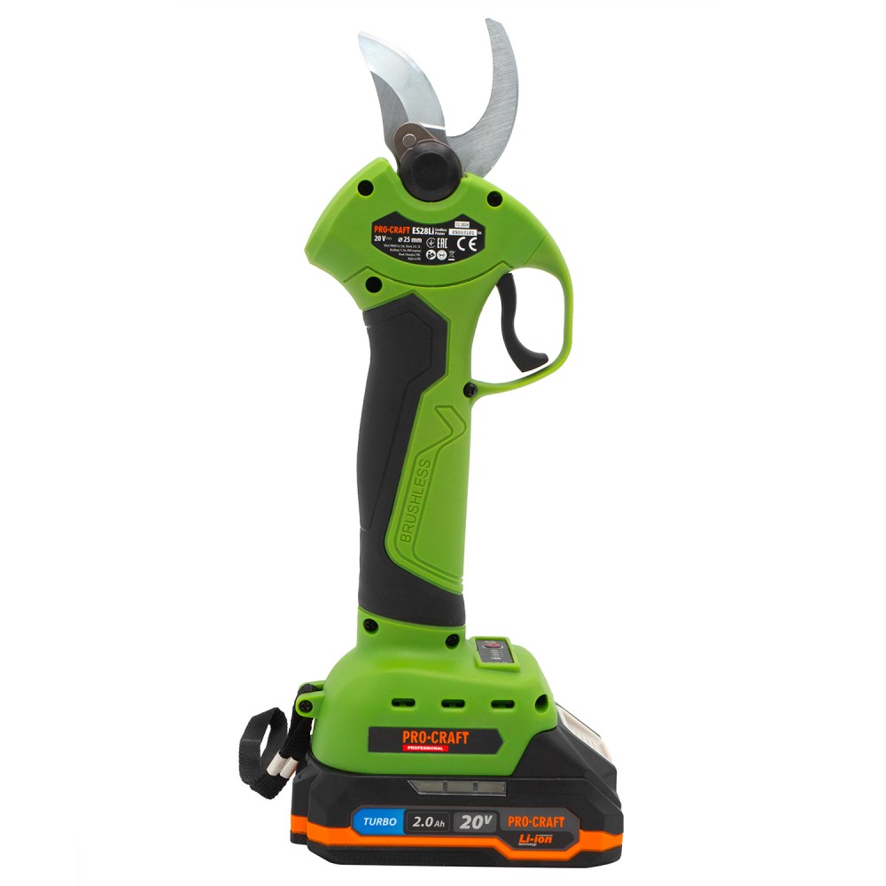 Акумуляторний секатор Procraft ES28Li без акб (PC-030282)