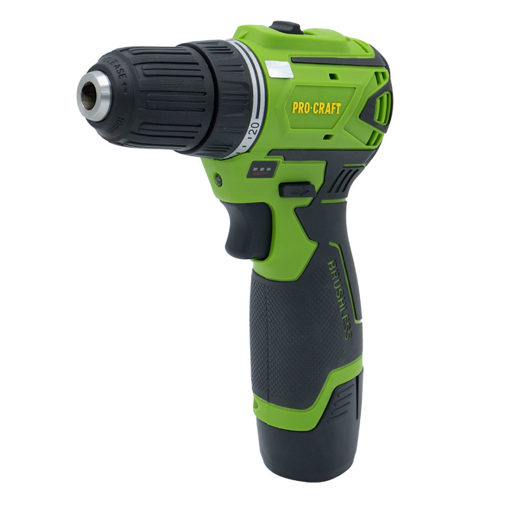 Шуруповерт Procraft PA12BL з 1 АКБ та ЗП (000126)