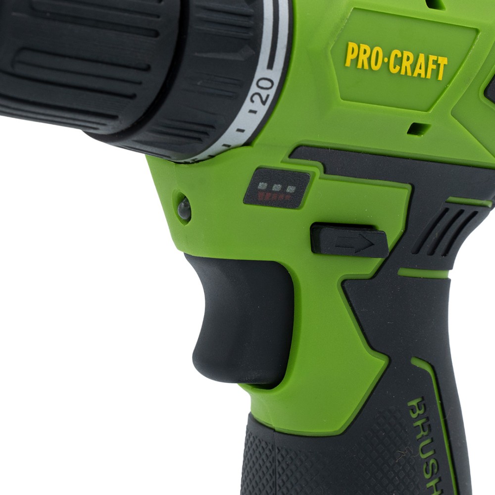 Шуруповерт Procraft PA12BL з 1 АКБ та ЗП (000126)