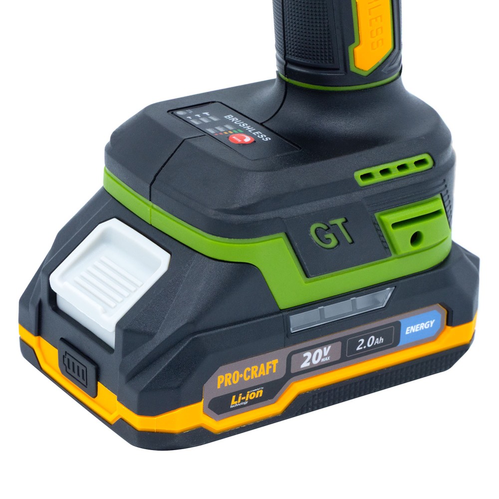 Набір акумуляторного шуруповерта та гвинтоверта Procraft PA214SET, 2 АКБ (PC-002140)