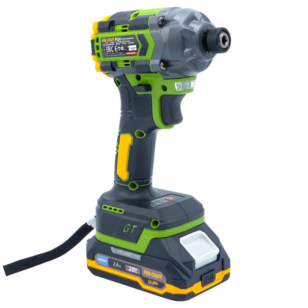 Набір акумуляторного шуруповерта та гвинтоверта Procraft PA214SET, 2 АКБ (PC-002140)