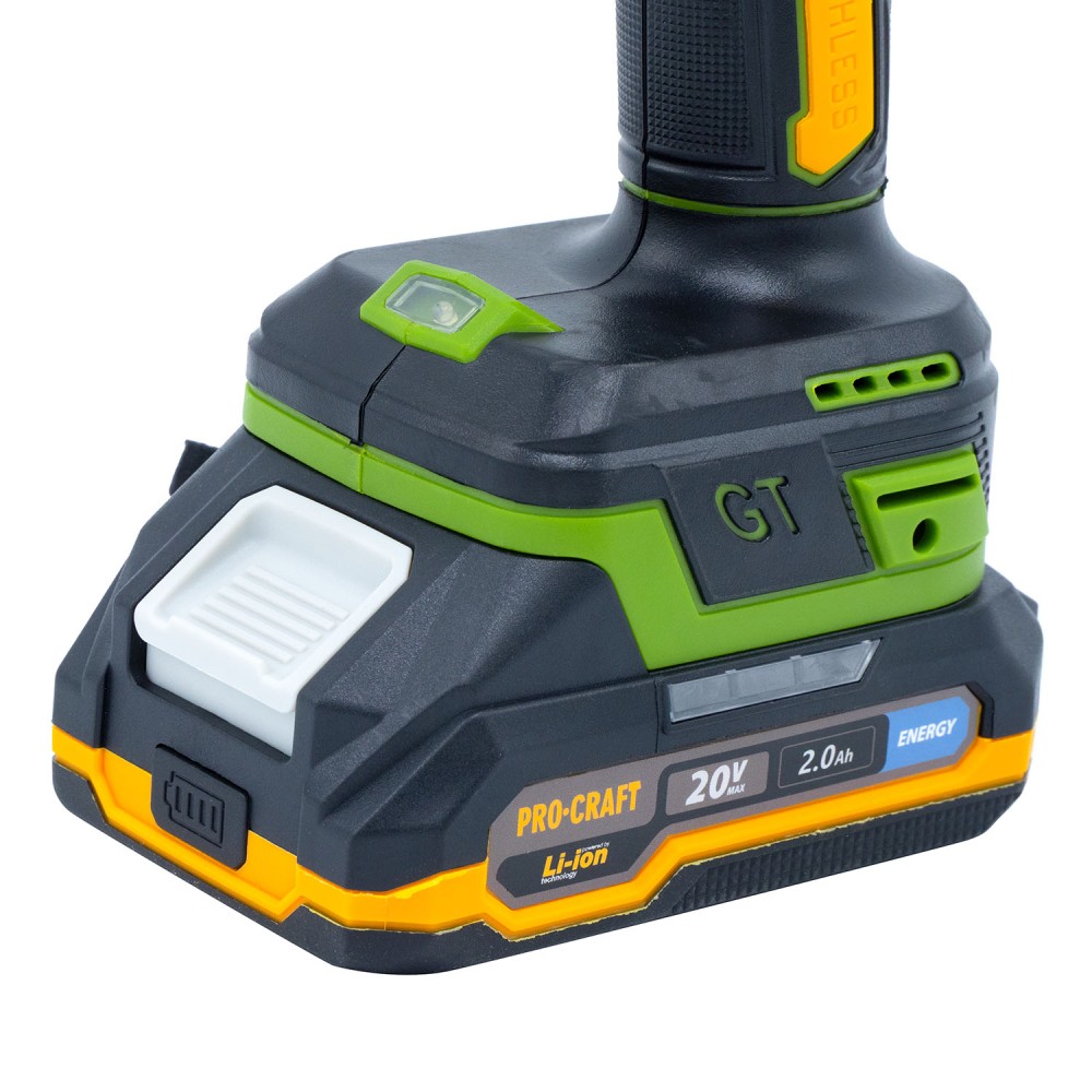 Набір акумуляторного шуруповерта та гвинтоверта Procraft PA214SET, 2 АКБ (PC-002140)