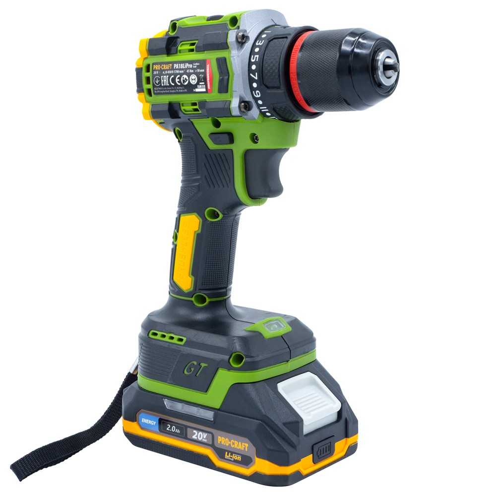 Набір акумуляторного шуруповерта та гвинтоверта Procraft PA214SET, 2 АКБ (PC-002140)