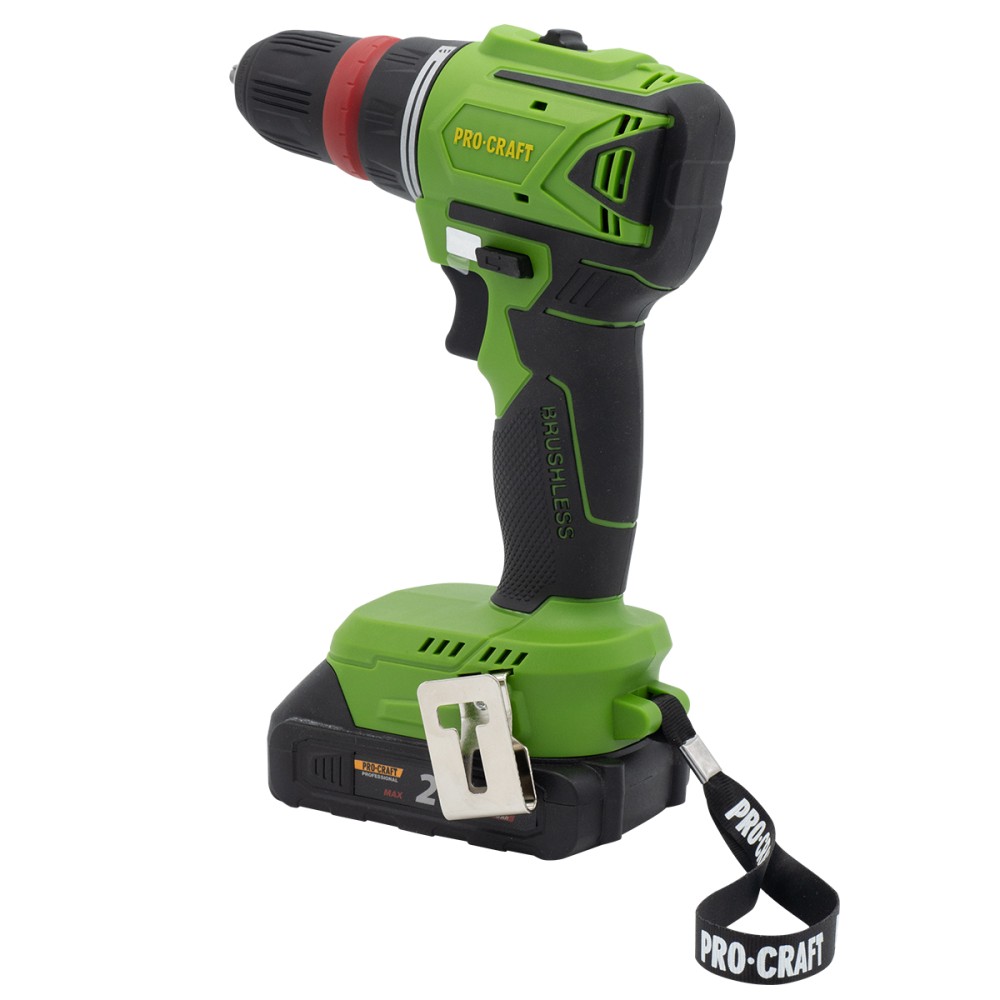 Шуруповерт Procraft PA18LiN DFR з 1 АКБ та ЗП (001813)