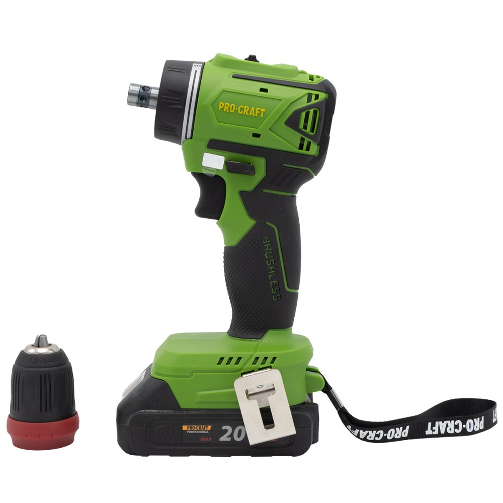 Шуруповерт Procraft PA18LiN DFR з 1 АКБ та ЗП (001813)