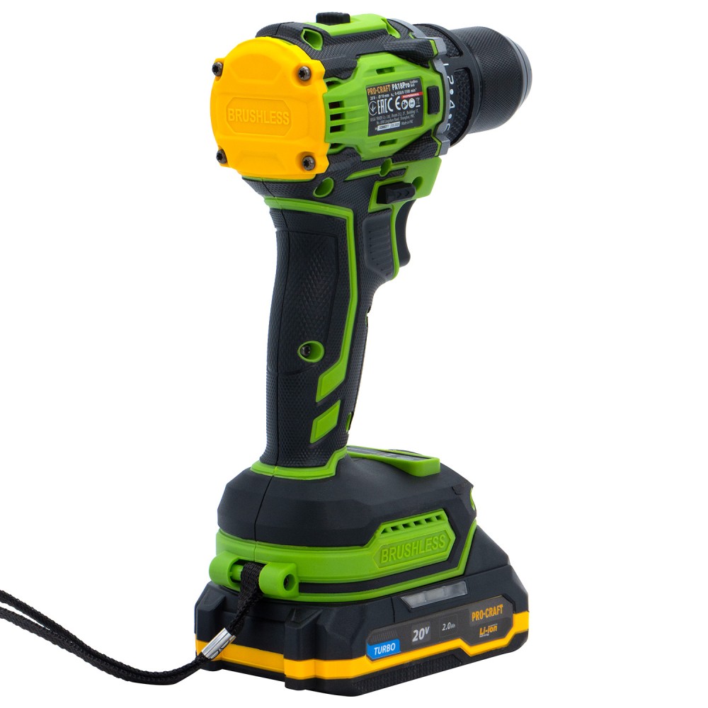 Шуруповерт Procraft PA18Pro з 1 АКБ 2Аг (PC-001816)